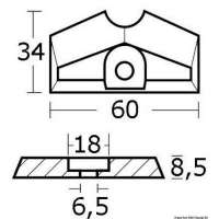 Piastrina per 2B/3A/4B/F4A/5C