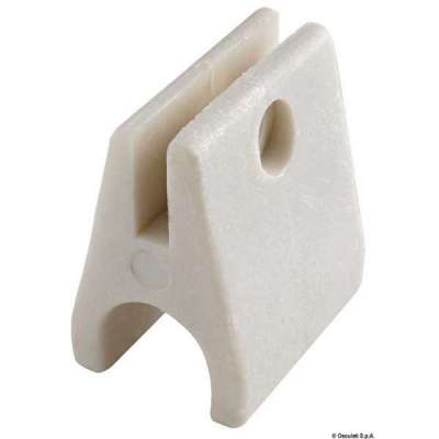 Piastrina per stecche da corrimano