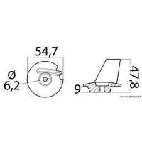 Pinna serie 140 per Tohatsu