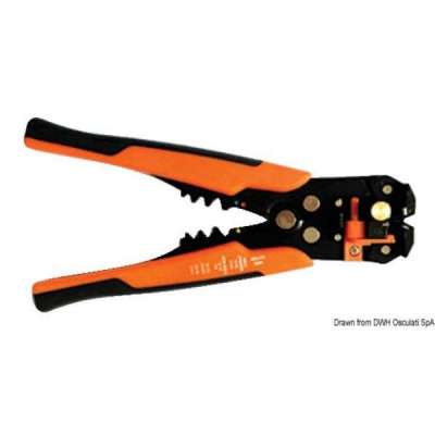 Pinza crimpatrice professionale + spelacavi