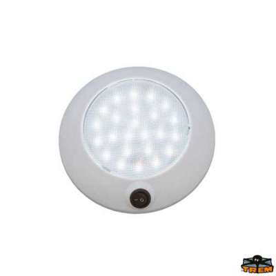 Plafoniera da appoggio a LED con interruttore