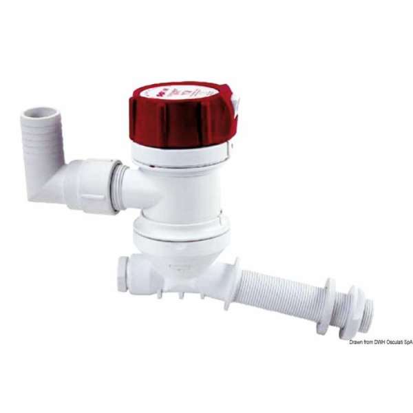 Pompa aeratrice RULE Pro-Series ad immersione per vasche del pescato