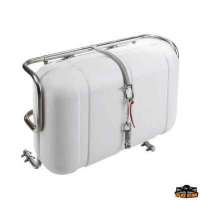 Porta zaterre in acciaio inox Aisi 316 per sgancio idrostatico