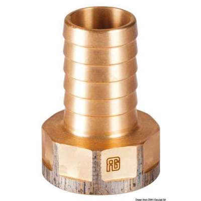 Portagomma femmina in bronzo GUIDI