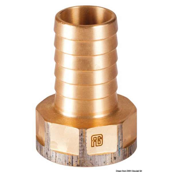 Portagomma femmina in bronzo GUIDI