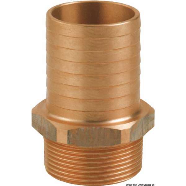 Portagomma maschio in bronzo GUIDI