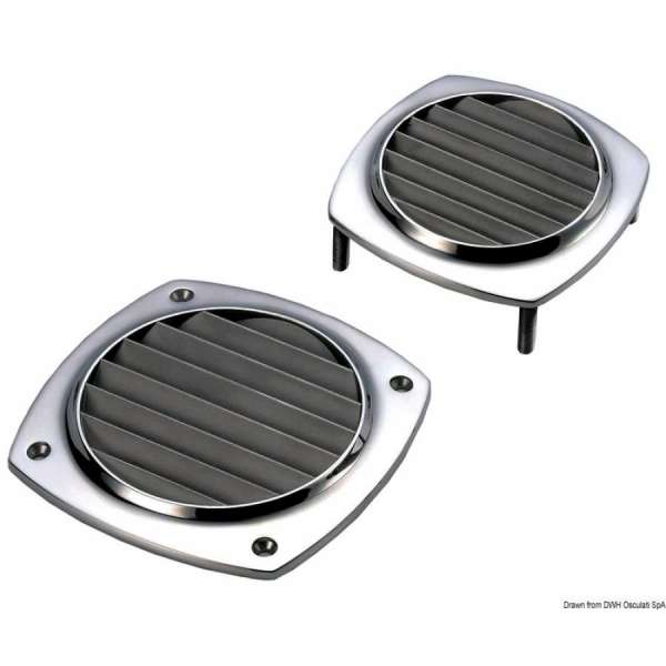 Presa d’aria in Acciaio Inox AISI 316 microfuso e lucidato a specchio