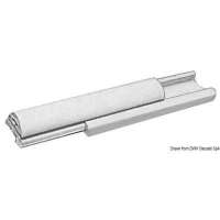 Profilo parabordo in materiale plastico rigido duralene con inserto in PVC flessibile