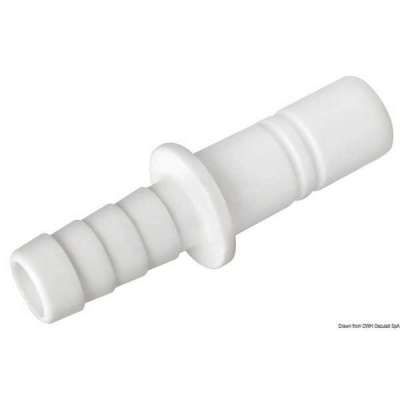 Raccordo cilindrico per tubo flessibile da 12 mm WHALE
