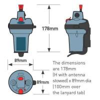 Radiofaro Ocean Signal EPIRB1 CAT II manuale con GPS