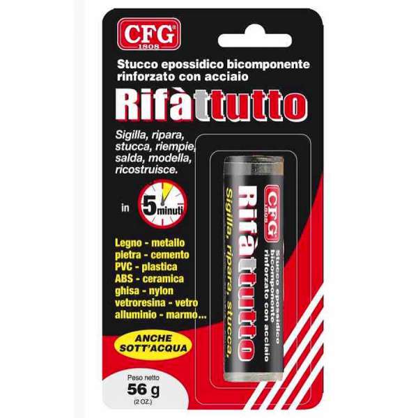 Rifatutto stucco epossidico bicomponente