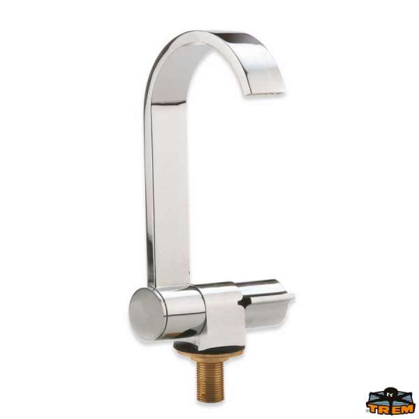 Rubinetto acqua fredda canna piatta