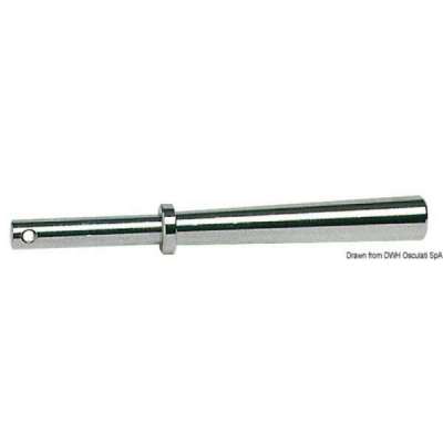 Scalmo per gozzo in ottone cromato