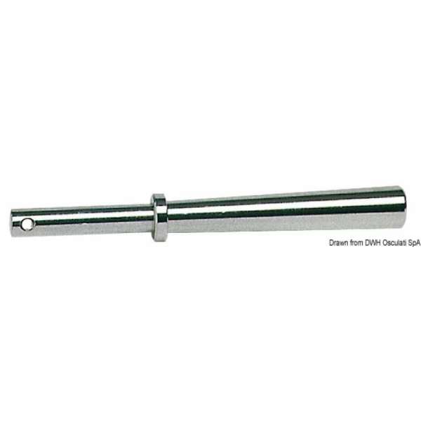 Scalmo per gozzo in ottone cromato