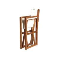 Sedia regista in teak colore Blu