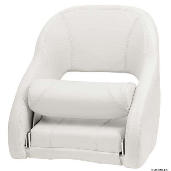 Sedile anatomico imbottito con Flip UP H52R