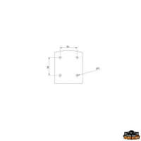 Serie croce Easy Led Nero