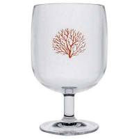 Set 6 bicchieri coppa Marine Business Coral impilabili in ecozen