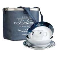 Set stoviglie melamina 6 persone Marine Business NORTHWIND