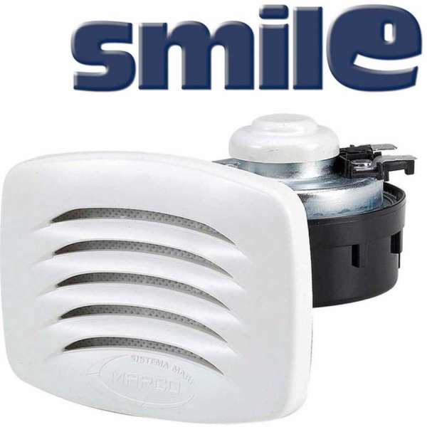 Smile tromba incasso bianca