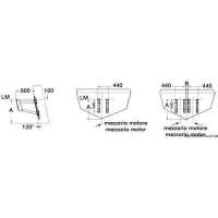 Supporto motore in acciaio inox