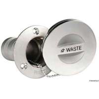 Tappo imbarco in Acciaio Inox AISI 316 microfuso e lucidato a specchio, finiture curatissime