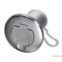 Tappo imbarco in Acciaio Inox AISI 316 microfuso e lucidato a specchio, regolamentare RINA