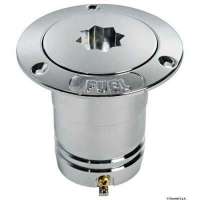 Tappo rifornimento in ottone cromato