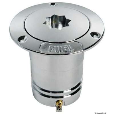 Tappo rifornimento in ottone cromato