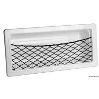 Tasca laterale porta-oggetti in ABS bianco