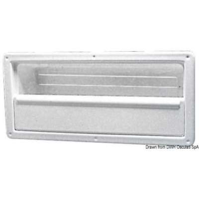 Tasca laterale porta-oggetti in ABS bianco