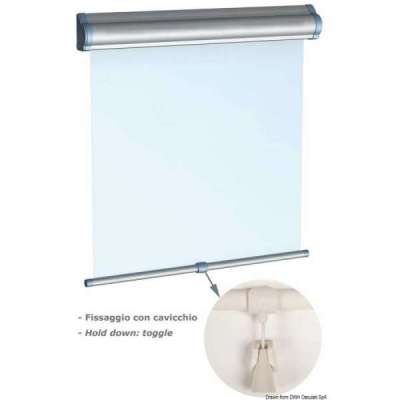Tenda avvolgibile a rullo OCEANAIR Skyshade Hatchshade 750 per boccaporti e finestre 