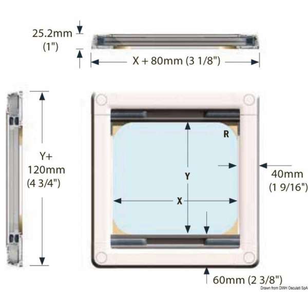 Tenda oscurante e zanzariera a plissé OCEANAIR SkyScreen Pleated – installate in superficie