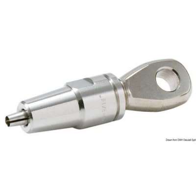 Terminale LEWMAR in acciaio inox 316 ad occhio