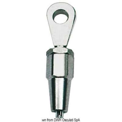 Terminale per impiombature in acciaio inox AISI 316