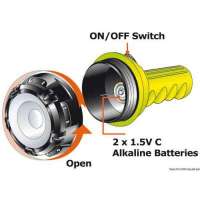 Torcia a LED subacquea Sub-Extreme