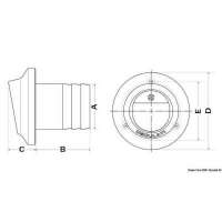 Uscite scappamenti in tecnopolimero ed inox con membrana di non ritorno