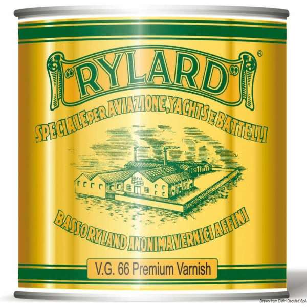 Vernice trasparente per legno RYLARD VG66 Premium