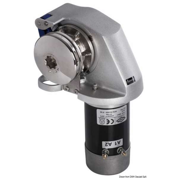 Verricello ITALWINCH Obi 500/700 (solo barbotin) e Obi 1000/1500 (barbotin + campana)
