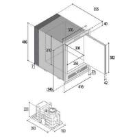 Vitrifrigo IM XT OCX2 REFILL Fabbricatore di ghiaccio