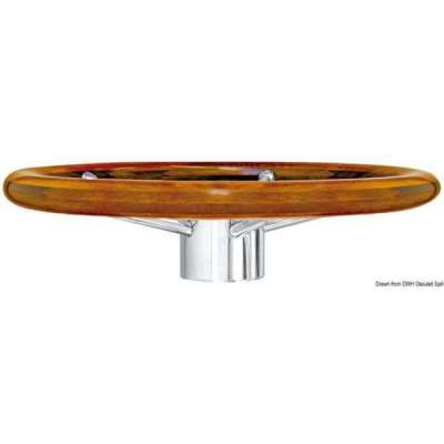 Volante con corona in teak
