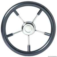 Volante con razze in acciaio inox