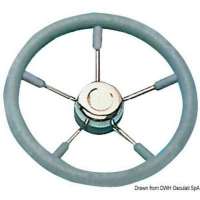 Volante con razze in acciaio inox