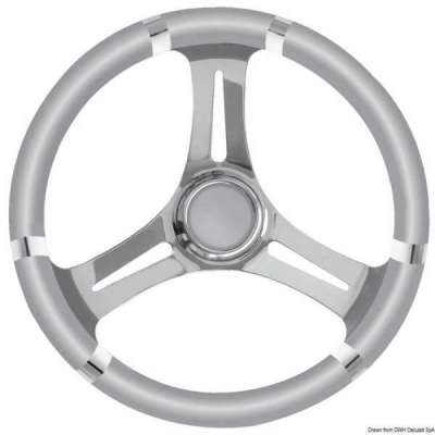 Volante con razze in Acciaio Inox