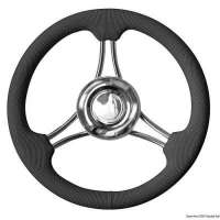 Volante con struttura in Acciaio Inox lucidato a specchio