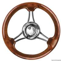 Volante con struttura in Acciaio Inox lucidato a specchio