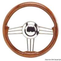 Volante con struttura in Acciaio Inox lucidato a specchio